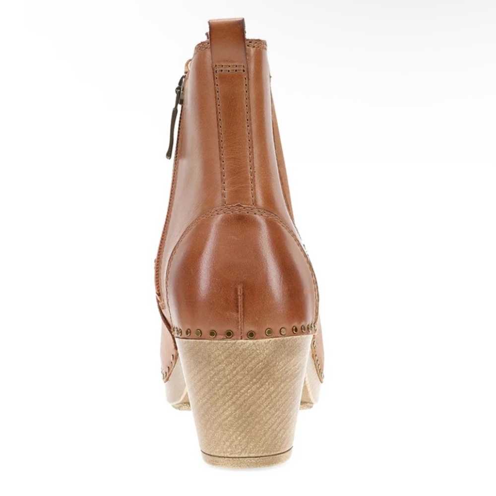 NWT Dansko Shayna Heeled Chelsea Ankle Boots Calf Leather Sz 39 (US 8.5-9) - Picture 4 of 6